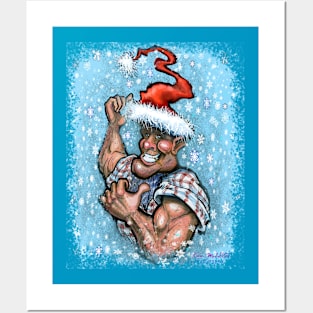 Big Christmas elf Posters and Art